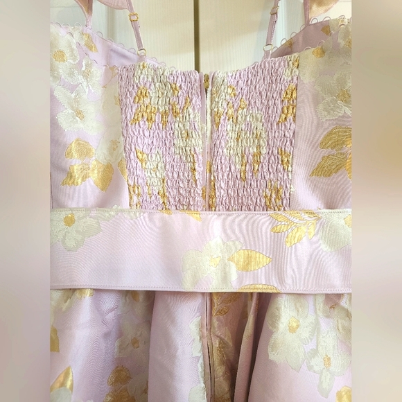 V. Chapman Vera Ruffle-Strap Midi Dress - Picture 8 of 16